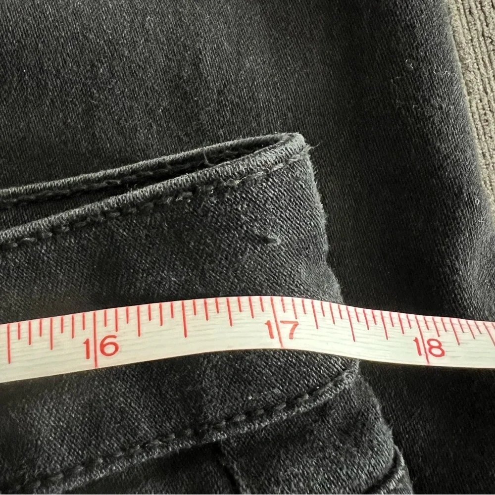 Womens JONES NEW YORK Black Essex Skinny Stretch Jeans Size 16